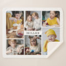 Search for 6 photo collage blankets Elegant