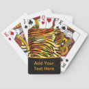 Search for tiger playing cards Wild cat