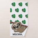 Search for cute sloth bath towels Zoo
