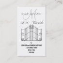 Search for new address business cards Elegant