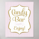 Search for candy buffet posters Pink
