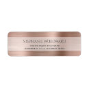 Search for posh return address labels Rose gold