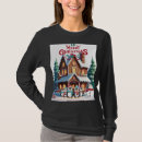 Search for gingerbread womens tshirts Winter wonderland