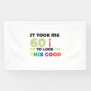 Search for funny 60th birthday posters party signs Retro