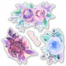 Search for dahlia flower stickers Watercolor