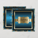 Search for blue metallic invitations Celebration