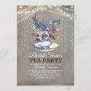 Search for rustic tea bridal shower invitations Floral