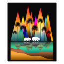 Search for rainbow tree art Palm trees