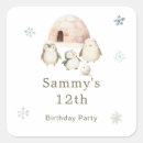 Search for penguin party stickers Gender neutral