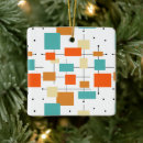 Search for mid century modern christmas tree decorations Atomic age