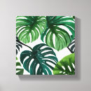 Search for monstera plant canvas prints Watercolor