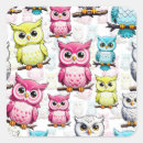 Search for owl pattern stickers Animal