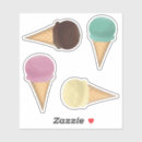 Search for chocolate kiss stickers Ice cream cone