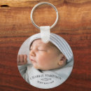 Search for newborns rounded key rings Unique keepsake