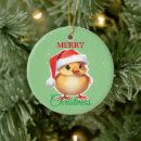 Search for chick christmas tree decorations Santa