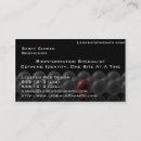 Search for chemistry business cards Atoms