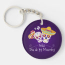 Search for mexican skull key rings Colourful