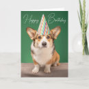 Search for corgi birthday cards Puppy
