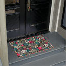 Search for halloween doormats Sugar skull