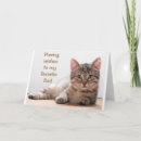 Search for cat dad birthday cards Kitten