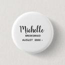 Search for bridesmaid badges Modern script