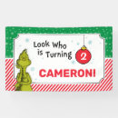 Search for grinch banners Dr seuss