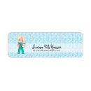 Search for blonde girl return address labels For kids