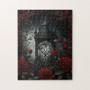 Search for witch on halloween puzzles Gothic