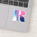 Search for monogram r stickers Letter