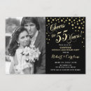 Search for 55th anniversary invitations Elegant