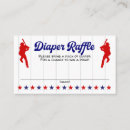 Search for sports ticket baby shower invitations Diaper raffle ticket