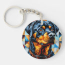 Search for rottweiler dog key rings Cute
