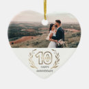 Search for heart shaped photo christmas tree decorations Keepsake