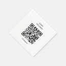 Search for qr code napkins Business