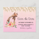 Search for yellow giraffe invitations Wild animal