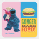 Search for food truck stickers Cookie monster