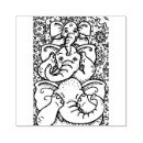 Search for elephant rubber stamps Zoo