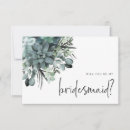 Search for bridesmaid cards Rustic