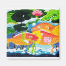 Search for lilypad magnets Pond
