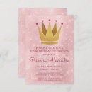 Search for gold crown invitations Sparkle