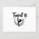 Search for twirl horizontal postcards Baton twirling