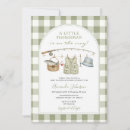 Search for fishing baby shower invitations Little fisherman