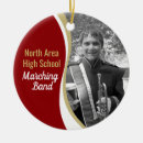 Search for red and gold christmas tree decorations High school