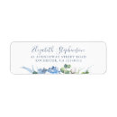 Search for hydrangea flowers return address labels Floral