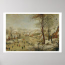 Search for winter landscape painting posters Brueghel