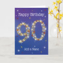 Search for 90th birthday cards Age 90