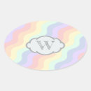 Search for initial oval stickers Pattern