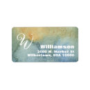 Search for background return address labels Minimal