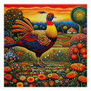 Search for golden bird posters Sunset