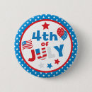 Search for fourth of july badges Stars and stripes